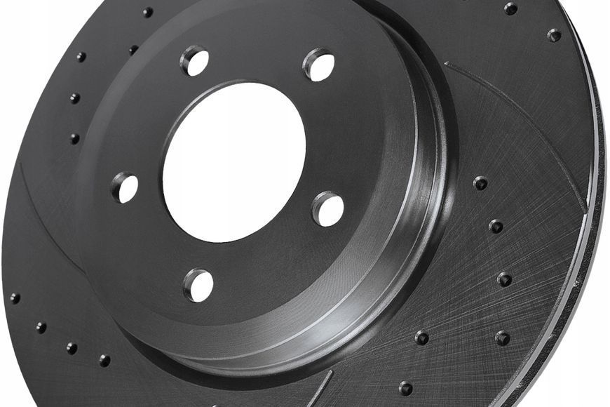 Передній гальмівний диск для Audi A4 Allroad B8 2009&ndash;2016 &mdash; 320&times;30 мм RT 20724-GL T5 фото